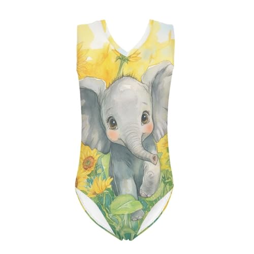 Image of Girls Swimsuit 1 Piece Beach Sport Bathing Suits, Kids Swimwear