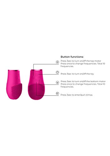 Shots Switch Pleasure Kit #1 rose avec embouts vibrants interchangeables - 6