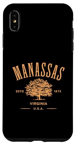 バージニア州マナッサス ビンテージスタイルデザイン お土産 スマホケース iPhone XS Max 用