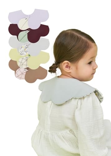 Image of Konny Baby Bib 3/5/7-Pack Set, 360 ° Rotate, Soft and Absorbent Drooling for Toddler Boys Girls Baby Essentials