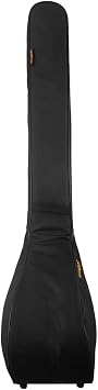Wagon Baglama Saz Gig Bag, Padded Case with Shoulder Straps, Black Long Neck Bag