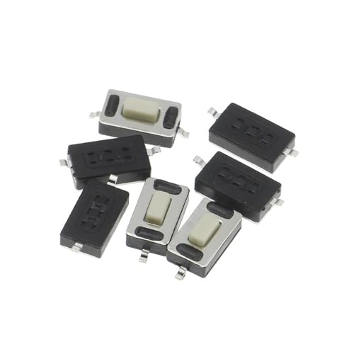 Interrupteur tactile léger 3x6x2,5mm micro bouton poussoir 50 pièces pour circuit imprimé