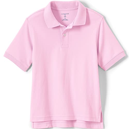 Image of Lands' End School Uniform Kids Short Sleeve Interlock Polo Shirt