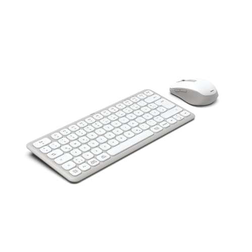 Hama Set Di Mouse Per Tastiera Wireless (Tastiera Multitasking E Mouse Con Bluetooth/Wireless Per Pc, Smartphone, Tablet, Piccolo, Con Batterie, Tasti Silenziosi, Tasti Multimediali, Tedesco - 10