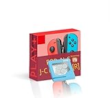 Play+ For Switch/Controller L/R Red & Blue, Wireless Joypads & Wrist Straps, Compatible with N-Switch/Lite/OLED, Gamepad with Dual Vibration/6 Axis Gyro/Motion Sensor/Wake-up/Screenshot, Includes