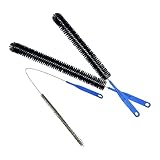 Cepillo De Drenaje - Herramienta De Limpieza De Alcantarillado | Cepillo De Drenaje Anti-Blog para Zuecos De Pelo, Baño, Exterior, Inodoro, Basura, Alcantarillado, La, Fregadero, L