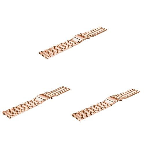 Bracelets de montre en acier inoxydable S3 HEMOTON de rechange métalliques