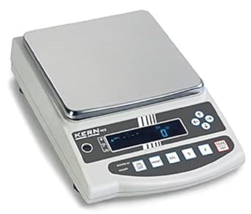 Precision Scales [Kern PES 620-3M] Robust Laboratory and Industrial Precision Scale, with Type M Approval, Weighing Range [Max]: 620 g, Readability [d]: 0.001 g