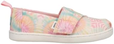 TOMS Kids Girls Alpargata Bee Mine Slip On Flats Casual - Pink - Size 4 M | Image 2