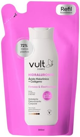 Vult Hidraluronic Firmeza Elasticidade Refil Loção Corporal 300ml