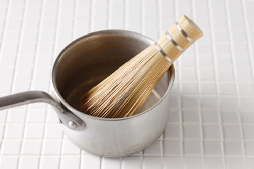 Image of KAGOYA Sasara Bamboo Brush for Frying Pans and Woks [7.1inch] Kitchen Scrub Brush