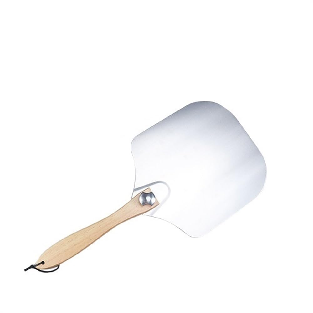 Łopatka do pizzy 1 szt. aluminiowa łopata do pizzy narzędzia do podnoszenia łopat antypoślizgowy drewniany uchwyt taca do pieczenia ciasta. 30 cm 60 cm