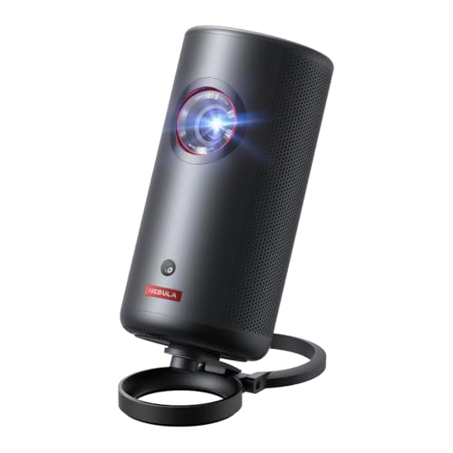 Anker Nebula Capsule 3 Laser & vWFN^[X^hi[U[ ^ Google TV oC vWFN^[ ƃX^hZbgjyƒp tHD NetflixΉ 300ANSI [  V䓊e