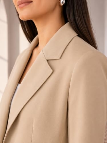 Image of SaintX Women's Premium Formal Blazer | Fully Lined | Regular Fit | 4-Way Stretchable Ultra-Light Fabric | Fashion-Forward | Office /Meetings (WB01)