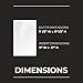 Risch Double-Sided All Clear Vinyl Menu Cover, Two-Sided 2 View Plastic Menu Holder, Slip in Top-Loading Cover, Wipeable, Reusable, 11” x 17”, Pack of 24