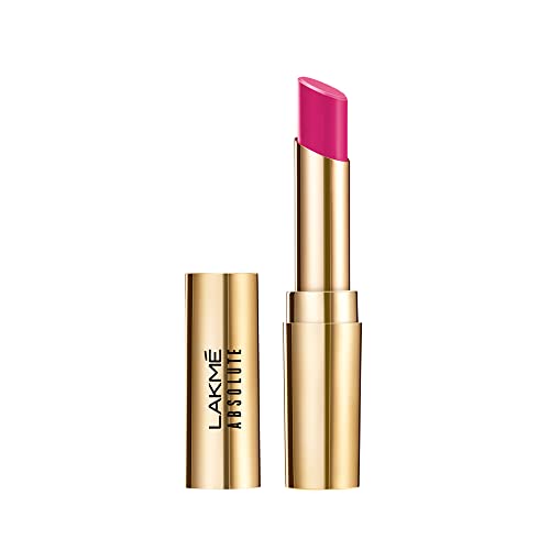 Image of Lakme Absolute Matte Ultimate Lip Color with Argan Oil, Rani Pink, 3.4 g