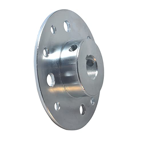 CPVNQMDG Steel Sprocket Hub for Go Kart 3/4" Bore & 3/16" Keyway for Mini Bike 212cc 196cc 6.5hp Dune Buggies Drift Trike Heavy Duty Go Kart Cart with Hardware Kit - Thumbnail 7
