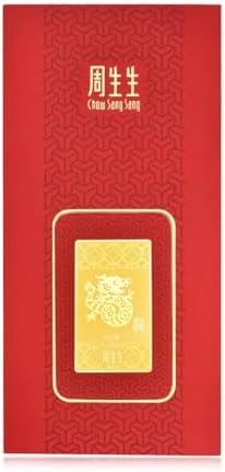 CHOW SANG SANG 999.9 24K Solid Gold Animal, Chinese Zodiac, Drago...