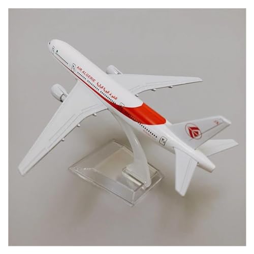 Modelo de avión Boeing 777 Air Algerie 16cm regalo ideal para pilotos 3