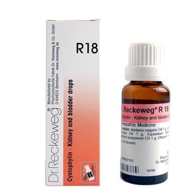 See full amazon price history chart for Dr. Reckeweg R18 Kidney And Bladder Drop (Pack Of 2) Dr. Reckeweg R18 Kidney And Bladder Drop (Pack Of 2) (B0CL6M3PRM) Amazon Price History, Amazon Price Tracker