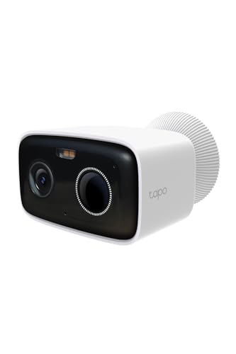 Tapo C400 Caméra de Surveillance WiFi extérieure Full HD, Batterie 5200 mAh, jusqu'à 180 Jours d'autonomie, Vision Nocturne Couleur, détection de Personne,...
