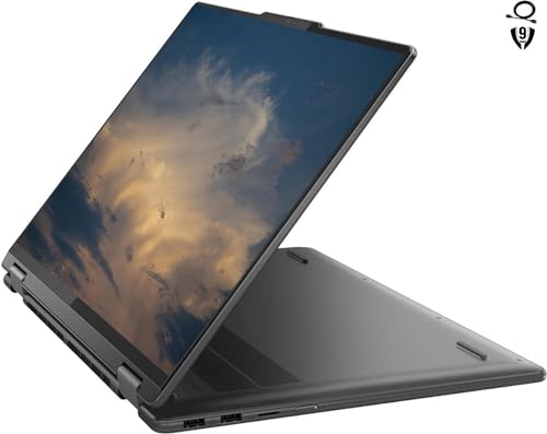 Image of Lenovo Yoga 7i 16 inch WUXGA 2 in 1 Touchscreen Laptop, Intel i5-1335U 10-Core Processor, 16GB RAM 1TB SSD, Fingerprint Reader, Backlit Keyboard, Webcam, Bluetooth, Windows 11 Home, Grey