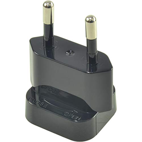 27.K2102.004 Typ C (Europlug) schwarz Netzteil für Steckdose