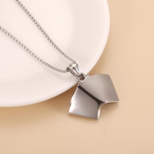 Ace of Spade Royal Flush Cremation Necklace For Ashes Stainless Steel Playing Card Memroial Urn Jewelry Of Loved Ones Engravable4