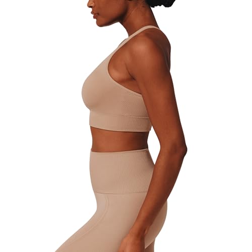 ThirdLove Seamless Racerback Flex Sports Bra,Wireless Compression Pullover for Women, Yoga Bras for Fitness, Gym, or Lounge2