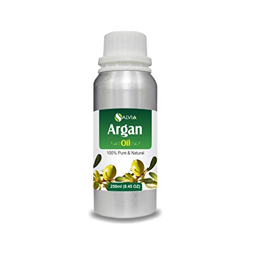 Image of Salvia Natural Undiluted Uncut Essential Argan Oil with Dropper, 250 ml