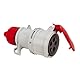 Fanton 71125 V CEE-Steckdose IP54, 32 A, 3P+N+T, Schraubverdrahtung