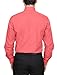 NE PEOPLE Men's Classic Regular Fit Button Down Long Sleeve Solid Color Dress Shirts S-5XL Coral