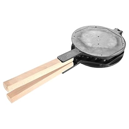 Waffeleisen mit Antihaftbeschichtung, Waffelkuchen-Backwerkzeug, Eierblasen-Waffelplatte für Den Gewerblichen Gebrauch zu Hause