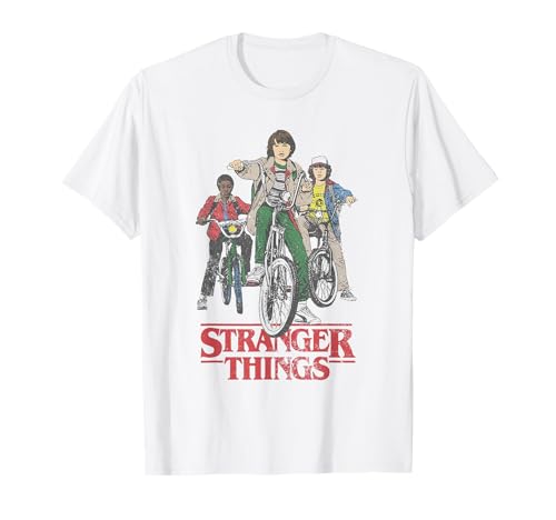 Stranger Things Hawkins Bike Riders Camiseta