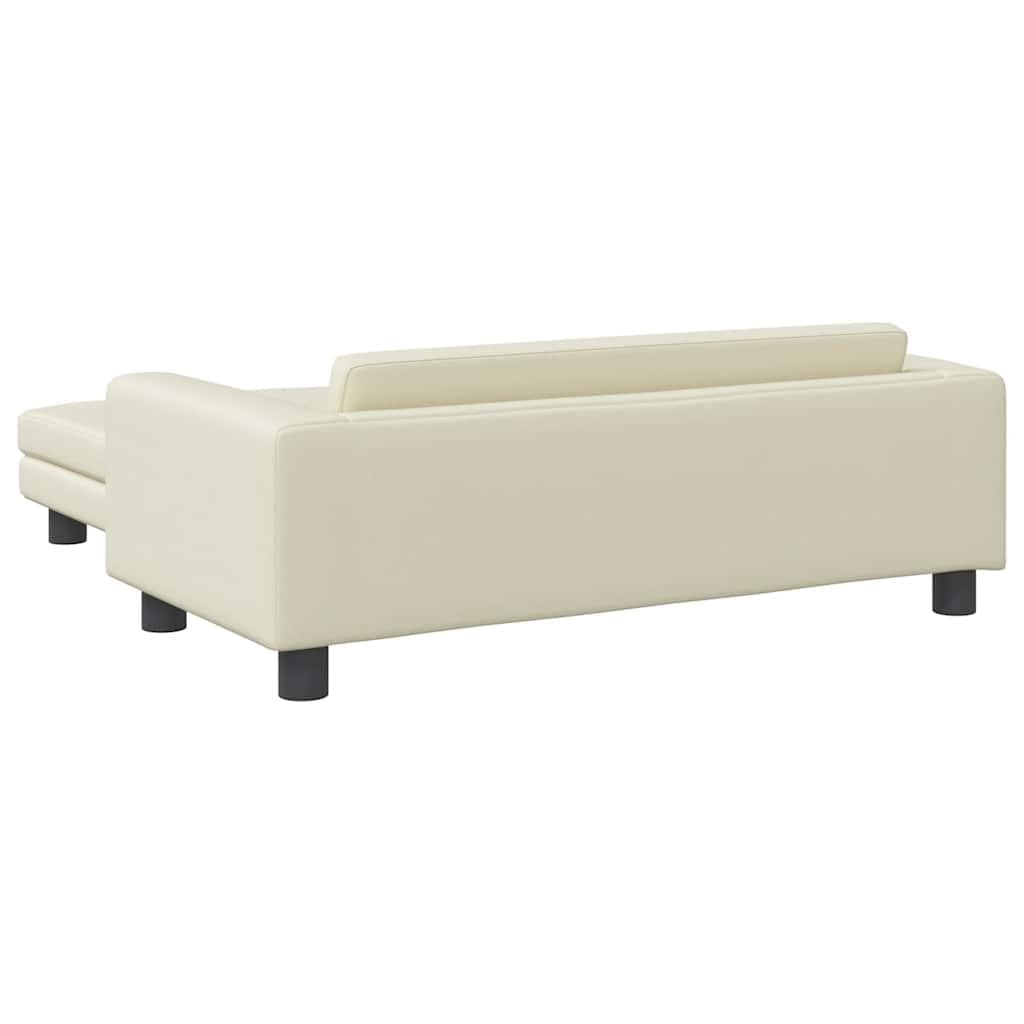 Cuccia per cani con estensione, in ecopelle, 100 x 50 x 30 cm, morbido divano con imbottitura in schiuma, antiscivolo, impermeabile, delicato sulle articolazioni, per cuccioli, anziani