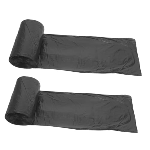 BEBEMOKO 100pcs Toilet Bag Trash Bags Travel Potty Chair Bags Potty Bags for Portable Potty Bags Potty Bags for Poop Bags Potty Training Bags Travel Potty Bags Black Plastic