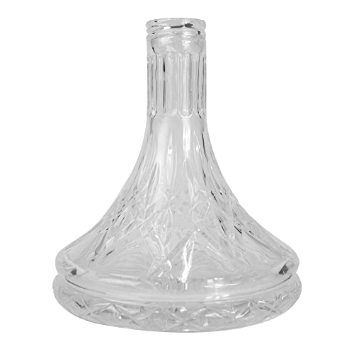 Hochwertiges Shisha Glas Ersatzbowl für verschiedene Größen mit Maßangaben | Wasserpfeife und Hookah Ersatzglas ohne Gewinde | Verschiedenen Designs und Ausführungen (Edition 1) Cover