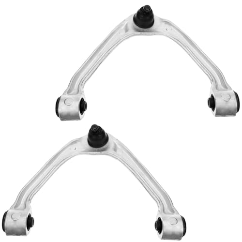 Image of Detroit Axle - AWD 6pc Front End Suspension Kit for INFINITI G25 G35 G37 Q40, 2 Upper Control Arms w /Ball Joint 2 Outer Tie Rod Ends 2 Sway Bar Links Replacement