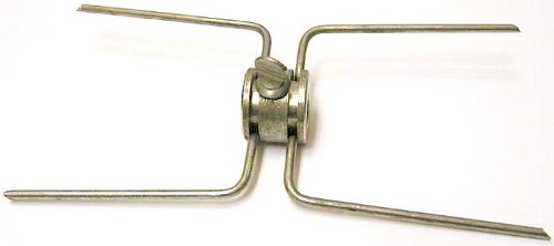 A200012 rotisserie skewer w/thumbscrew, double