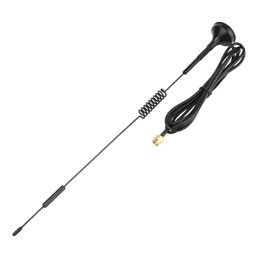 433MHz antenn, hög förstärkningsantenn, hanadapter 31cm antenn Trådlös modul HD -TV -antenn för trådlös Walkie Talkie CB -radioantennöverföringsmottagare