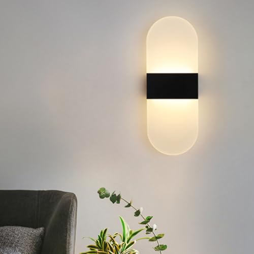 Lámpara de pared interior para dormitorio moderno ideal como aplique decorativo de cabecera 7