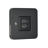 Compatibilidad universal de 12/24 V: funciona con sistemas eléctricos de 12 V y 24 V para una máxima flexibilidad de potencia.