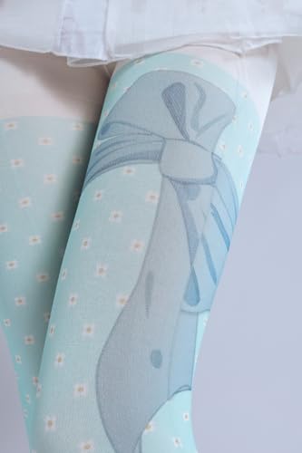 Image of Sahabowi Women's Sheer Tights, Digital Print Designs Stockings