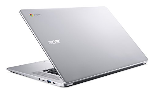 Image of acer Chromebook 15, Intel Celeron N3350, 15.6 inch Full HD Touch, 4GB LPDDR4, 32GB Storage, Google Chrome, Pure Silver, CB515-1HT-C2AE, 15-15.99 Inches