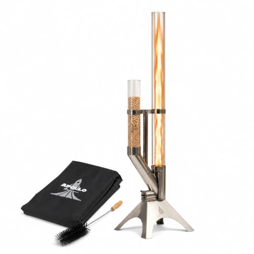 Feuerrohr - Dekorative Feuersäule Outdoor inkl...