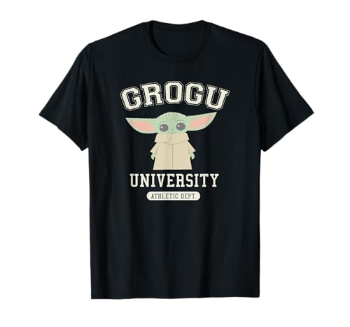 T-shirt Grogu Mandalorian style universitaire Disney Star Wars pour fan de pop culture