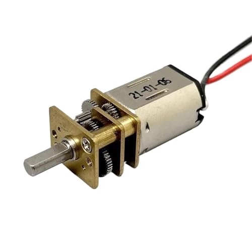 Moteur réducteur N20 CC 3V 6V micro moto-réducteur 36 tr/min axe D 7 mm pour robotique