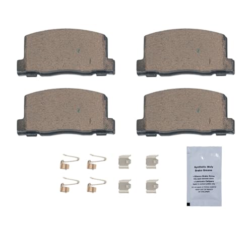 Image of HUSCH D657 Rear Ceramic Brake Pads Kit Fit For Toyota MR2 Spyder 2000-2005, For Toyota MR2 1991-1995