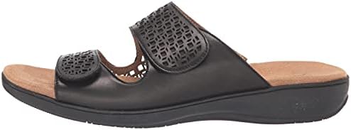 Trotters Women's Ruthie Sandal, Black Leather, 8.5 Narrow | Image 7