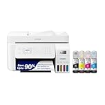 Epson EcoTank ET-4800 Wireless Color All-in-One Cartridge-Free Supertank Printer with Scanner, Copier, Fax, ADF and Ethernet – Ideal for Your Home Office